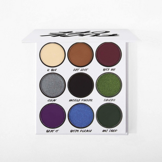 BH COSMETICS F**K OFF 9 COLOR EYESHADOW PALLETE