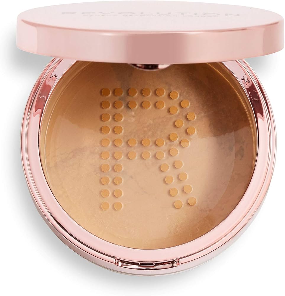 Makeup Revolution Conceal & Fix Setting Powder - Deep Honey