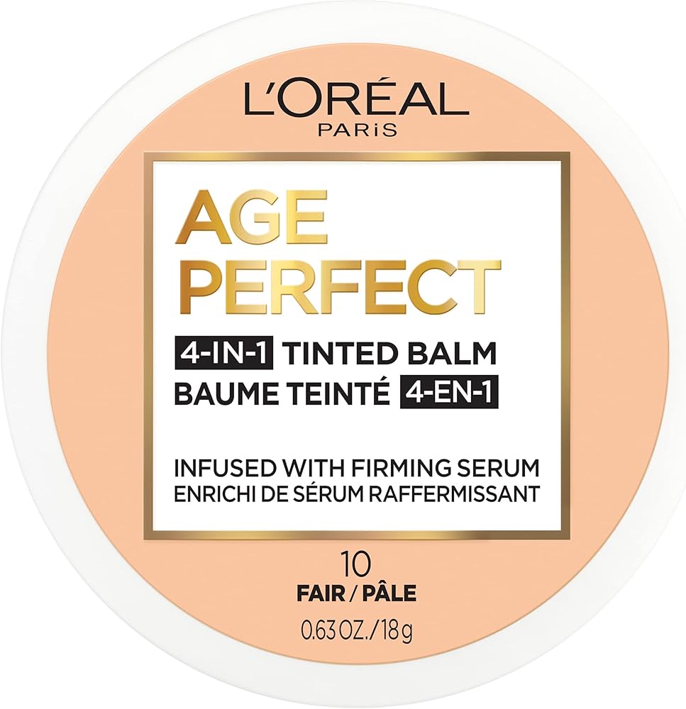 L'Oreal Paris Age Perfect 4-in-1 Tinted Face Balm Foundation Fair 10