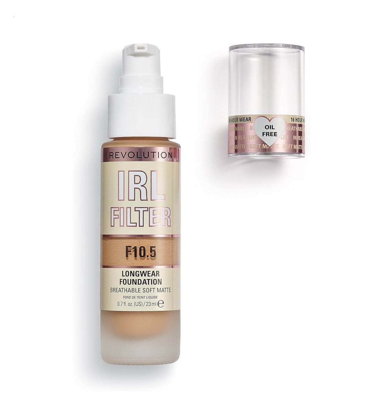 Makeup Revolution London IRL Filter Longwear Foundation F10.5