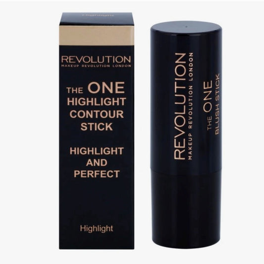 Makeup Revolution The One Highlight Contour Blush Stick - Highlight