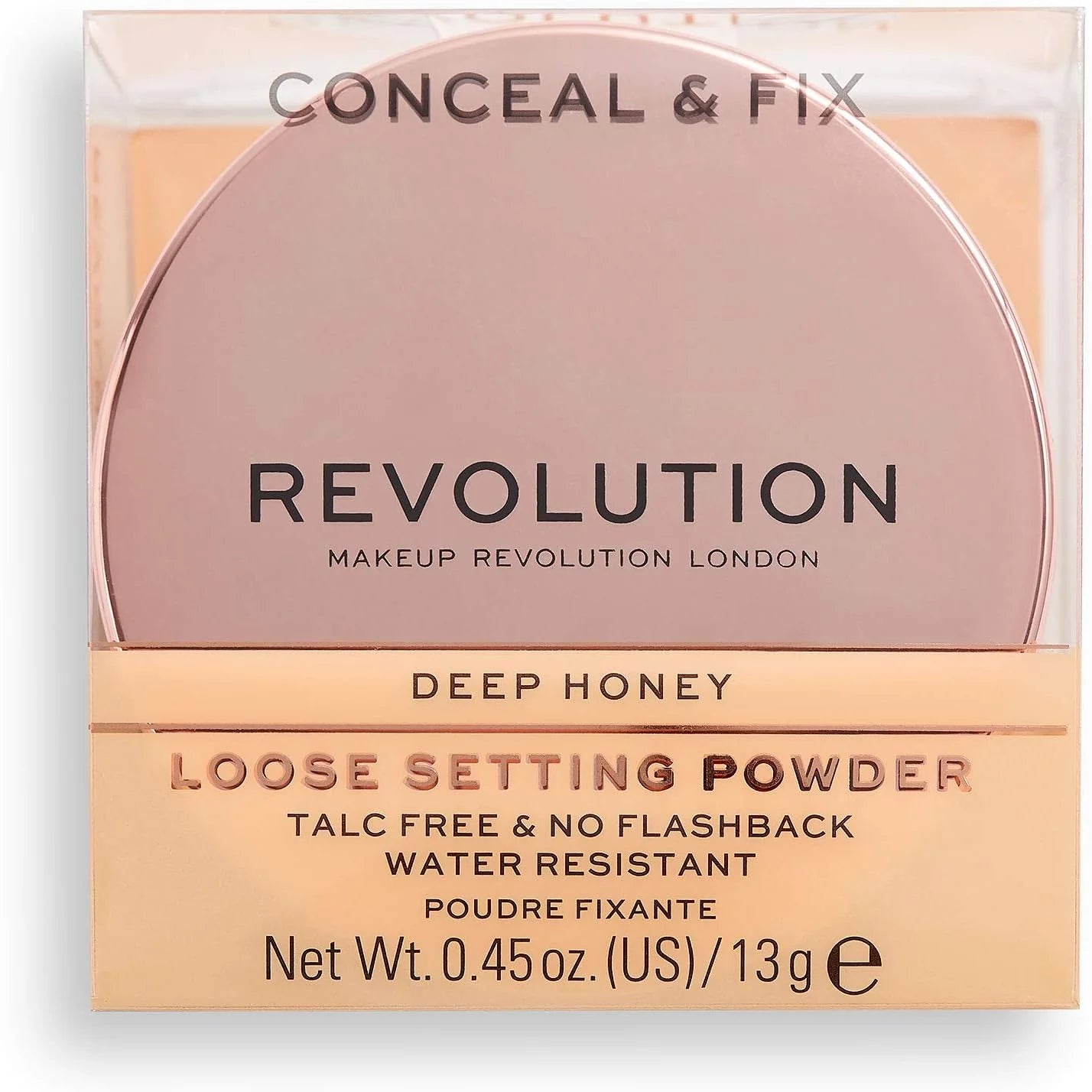 Makeup Revolution Conceal & Fix Setting Powder - Deep Honey