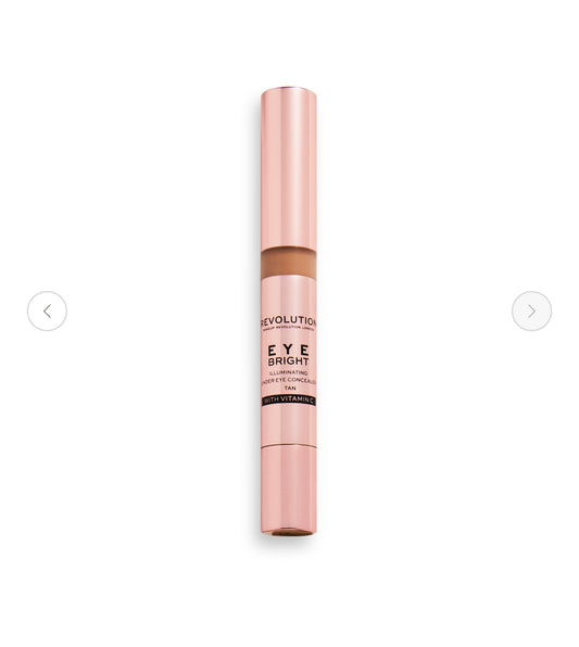 Makeup Revolution Eye Bright Illuminating Under Eye Concealer - Tan