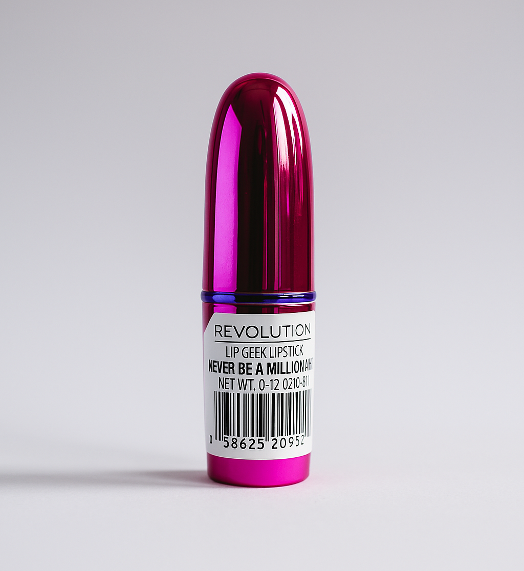 Makeup Revolution Heart Makeup Lip Geek Lipstick Never Be A Millionaire (brown)